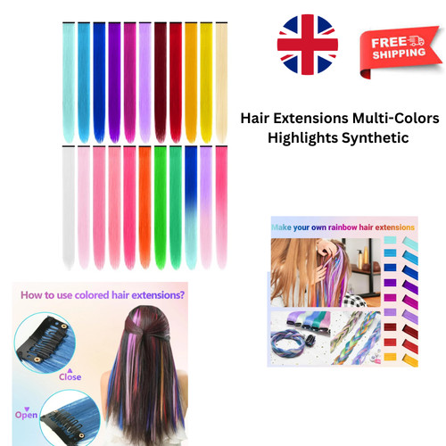 Clip long hair - 5x, in