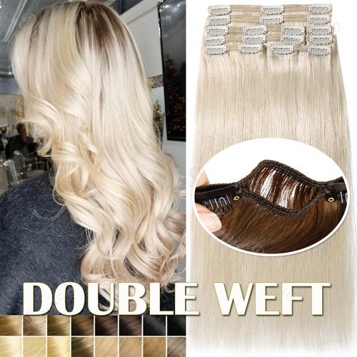 Extra thick double weft - double, clip