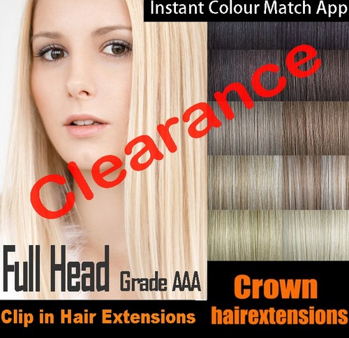 Full head clip - head, in