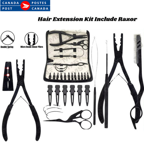 Hair extension kit - kit, micro