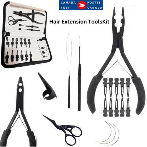 Hair extension needles bead - hair, c