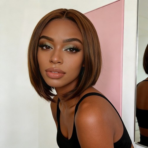 Womens short bob glueless - short-bob,