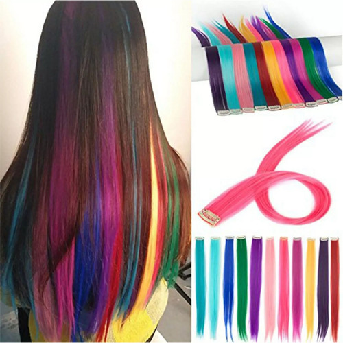 Clip long hair - long,